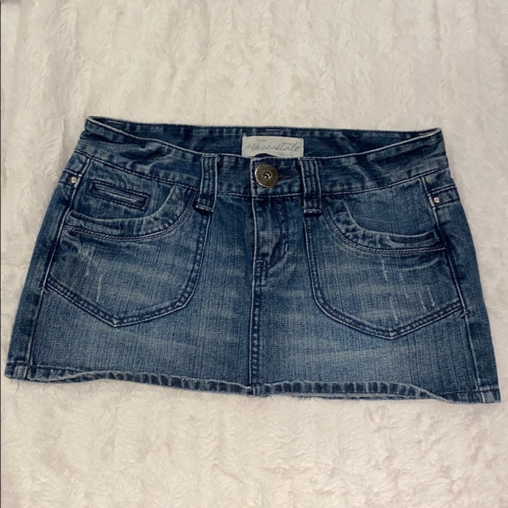 Aeropostale Jean Skirt